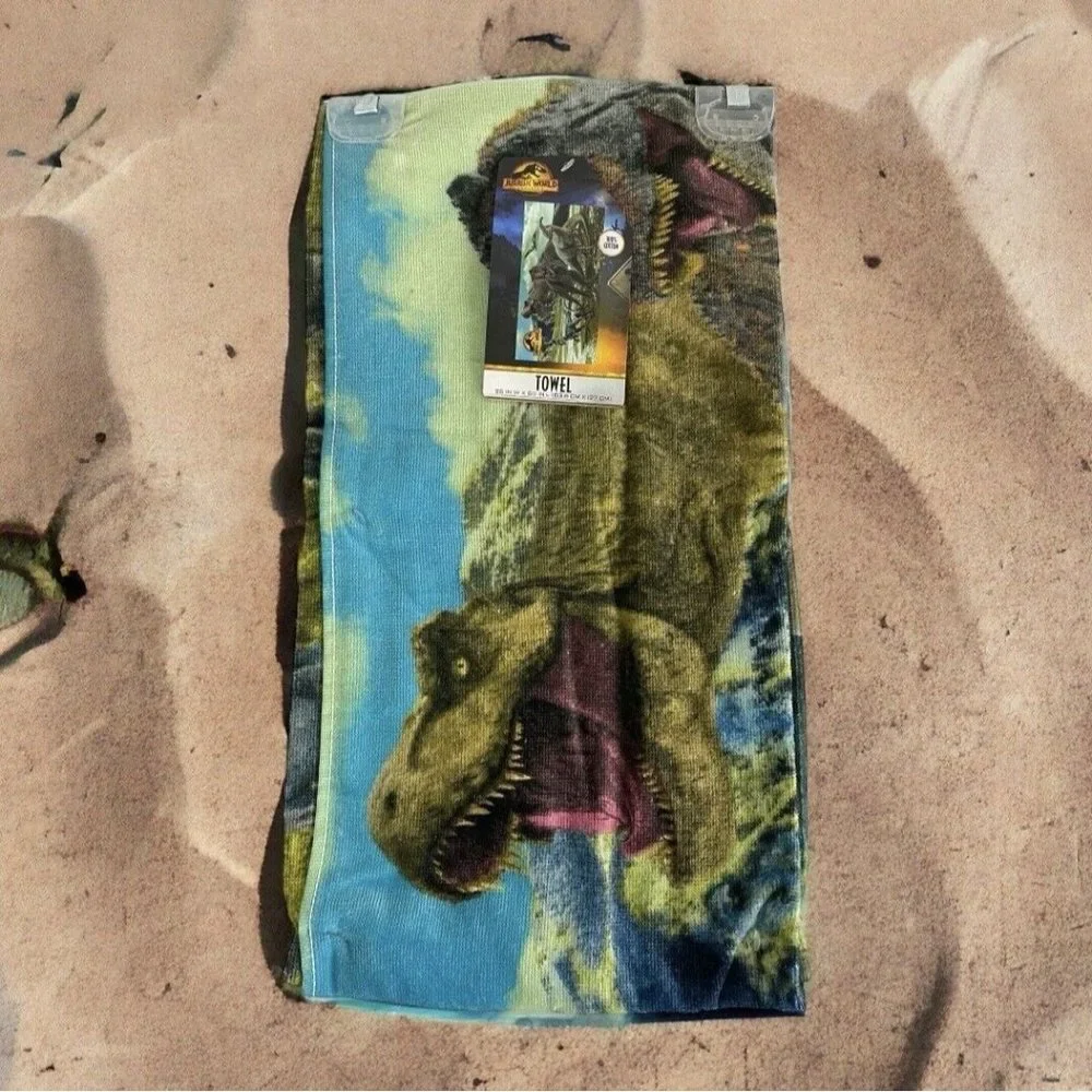 Jurassic World Dominion Beach Towel 25
